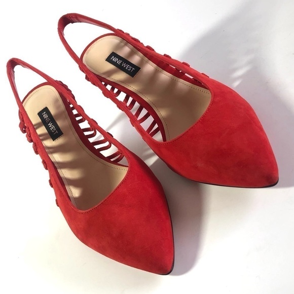 Nine West Milia Slingback Side Cutout Pump - Picture 8 of 15